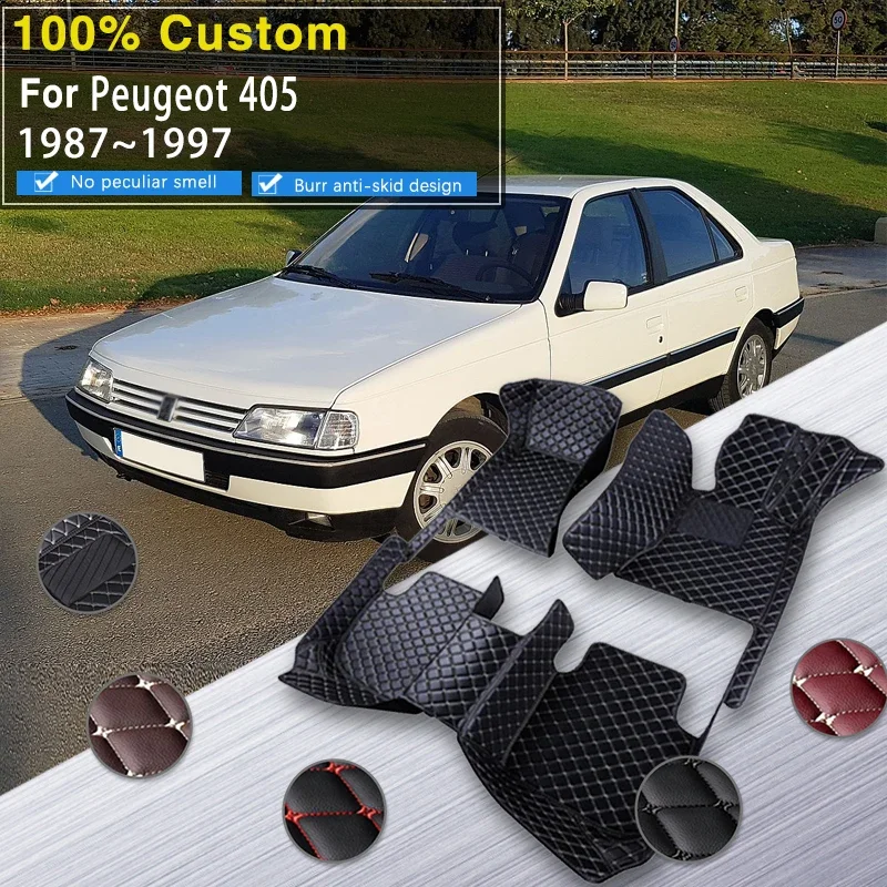 Качественный автомобильный коврик для Peugeot 405 GLX SLX RD ROA 1987 ~ 1997 грязные коврики для автомобиля Tapete Para Piso Коврики для пола автомобиля Acc
Качественный автомобильный коврик для Peugeot 405 GLX SLX RD ROA 1987 ~ 1997 грязные коврики для автомобиля Tapete Para Piso Коврики для пола автомобиля Acc