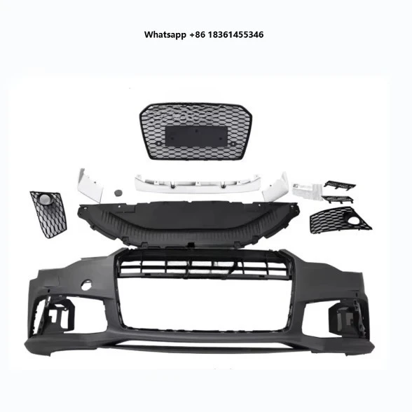 STLF 12 to 15 Year AD A6 RS6 Body Kits for A6 to RS6 Front Grille Front Bumper Diffuser and Exhaust Pipes for A6 RS6 Auto Parts
STLF 12 to 15 Year AD A6 RS6 Body Kits for A6 to RS6 Front Grille Front Bumper Diffuser and Exhaust Pipes for A6 RS6 Auto Parts