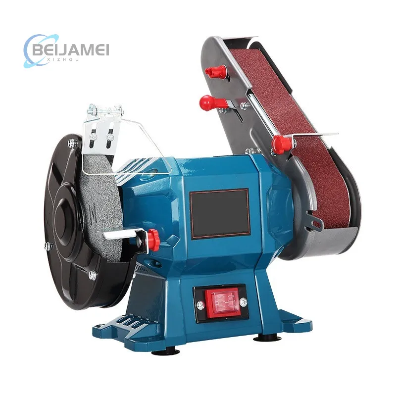 Desktop Sanding Machine Mini Belt Sander Adjustable Angle Polishing Machine Metal Wood Grinding Power Tool Burr Trimming Tools
Desktop Sanding Machine Mini Belt Sander Adjustable Angle Polishing Machine Metal Wood Grinding Power Tool Burr Trimming Tools