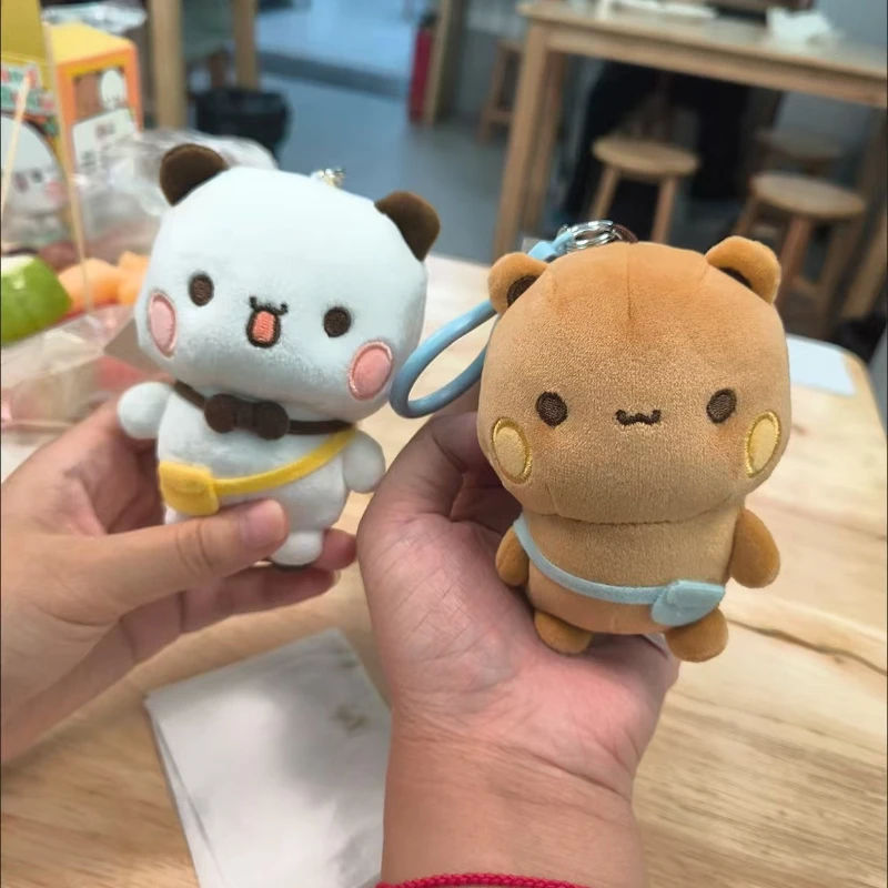 Cute Bubu and Dudu Panda Plush Keychain Kawaii Cartoon Fluffy Brown Bear Toy Bag Pendant Couple Birthday Gifts Valentine's Day
Cute Bubu and Dudu Panda Plush Keychain Kawaii Cartoon Fluffy Brown Bear Toy Bag Pendant Couple Birthday Gifts Valentine's Day