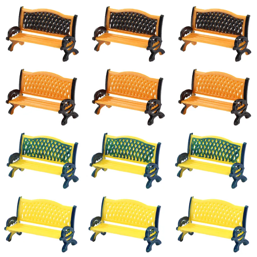Evemodel 12 шт. G шкала 1:32 платформа Парк улица сад сиденье скамейка стул Settee
Evemodel 12 шт. G шкала 1:32 платформа Парк улица сад сиденье скамейка стул Settee