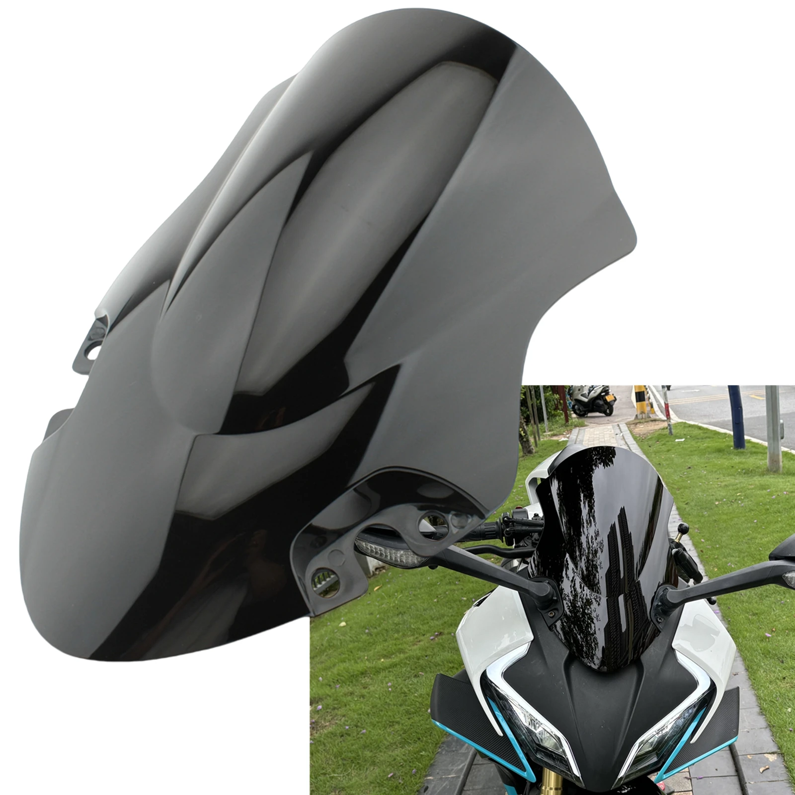 For CFMOTO 450SR 2022-2023 Motorcycle Windshield Guard Cover Blind Wind Deflectors Shade Windshade
For CFMOTO 450SR 2022-2023 Motorcycle Windshield Guard Cover Blind Wind Deflectors Shade Windshade