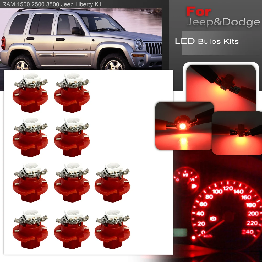 Светодиодные лампы Speedo Tacho для Jeep Liberty KJ, белый/красный/желтый/зеленый/синий свет, для оперативной памяти 1500, 2500, 3500
Светодиодные лампы Speedo Tacho для Jeep Liberty KJ, белый/красный/желтый/зеленый/синий свет, для оперативной памяти 1500, 2500, 3500