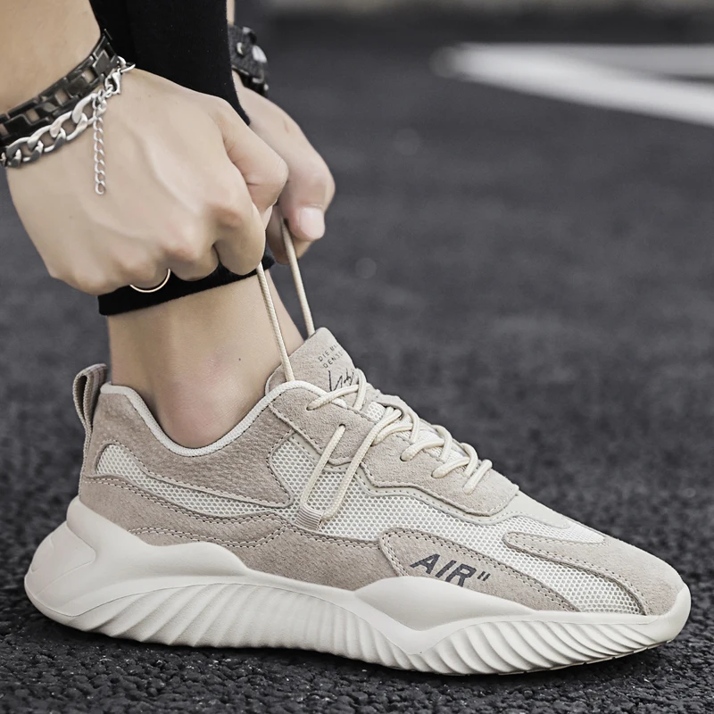 Men's Breathable Sports Shoes Summer Mesh Anti-slip Wear-resistant Soft Bottom Dad Trendy Shoes for Work And Leisure
Men's Breathable Sports Shoes Summer Mesh Anti-slip Wear-resistant Soft Bottom Dad Trendy Shoes for Work And Leisure
