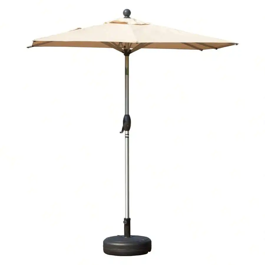 Rectangular Patio Umbrella With Crank Lift And Tilt Function Beige
Rectangular Patio Umbrella With Crank Lift And Tilt Function Beige