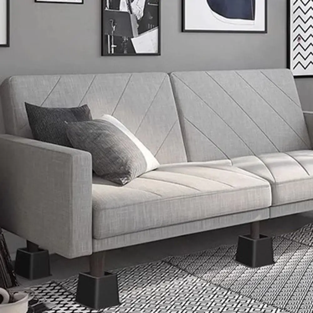 4Pcs Heavy Duty Furniture Leg Risers Adjustable Height Stackable Table Lifters Shock-Absorbing Non-slip Bed Foot Pads Cabinet
4Pcs Heavy Duty Furniture Leg Risers Adjustable Height Stackable Table Lifters Shock-Absorbing Non-slip Bed Foot Pads Cabinet