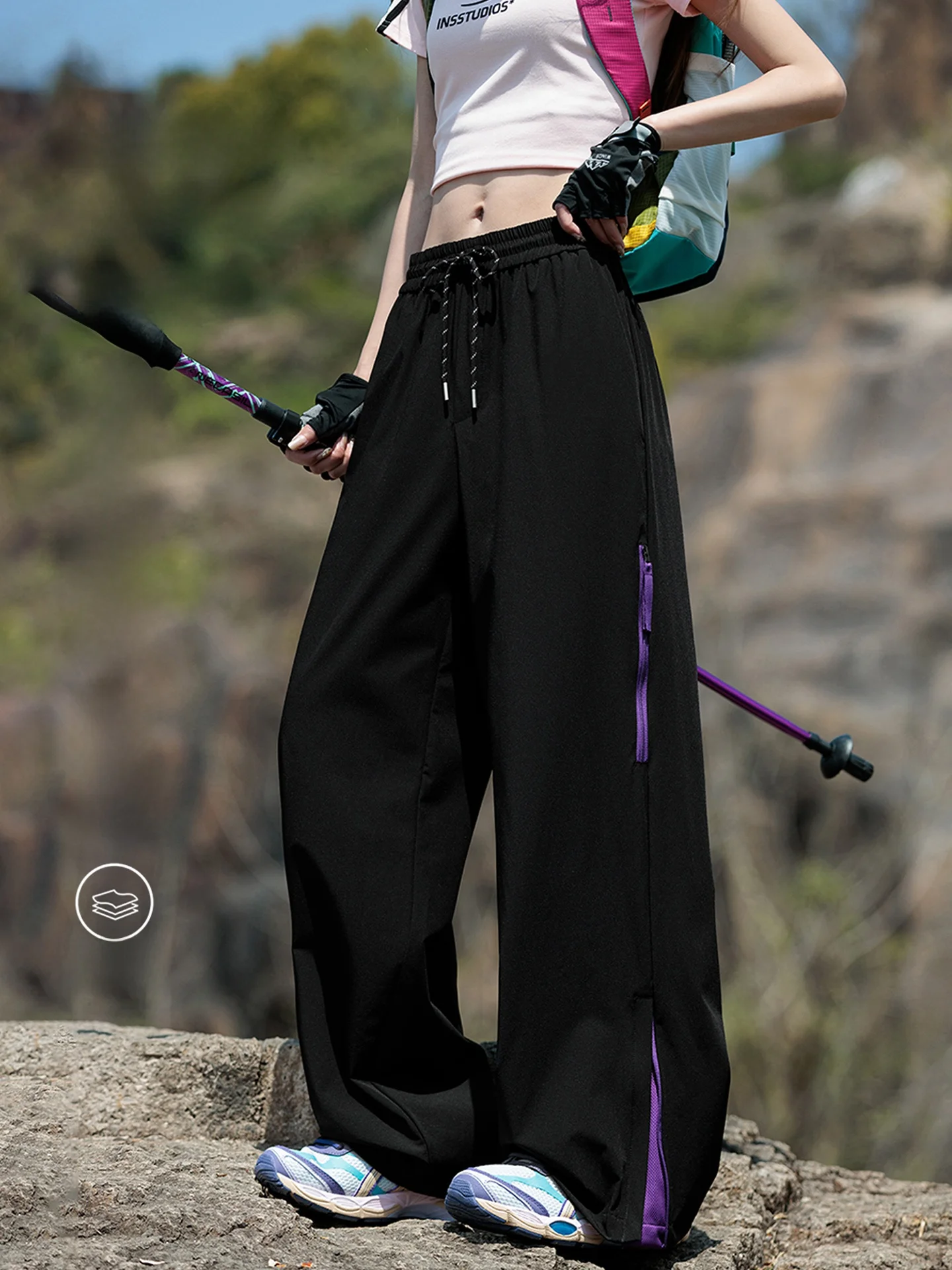 Outdoor Ice Silk Quick Dry Contrast Color Work Trousers Men Women Autumn Thin Climbing Sports Casual Straight Leg Pants
Outdoor Ice Silk Quick Dry Contrast Color Work Trousers Men Women Autumn Thin Climbing Sports Casual Straight Leg Pants