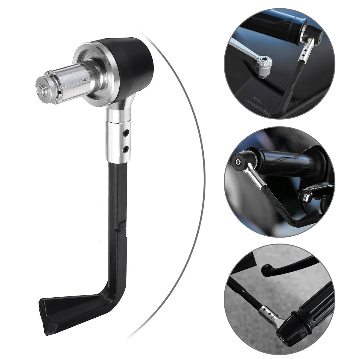 1Pair Motorcycle Brake Handguards Aluminum Alloy Cnc Handlebar Hand Grips Orthogonal Design Non-Slip Shock Absorption Easy
1Pair Motorcycle Brake Handguards Aluminum Alloy Cnc Handlebar Hand Grips Orthogonal Design Non-Slip Shock Absorption Easy