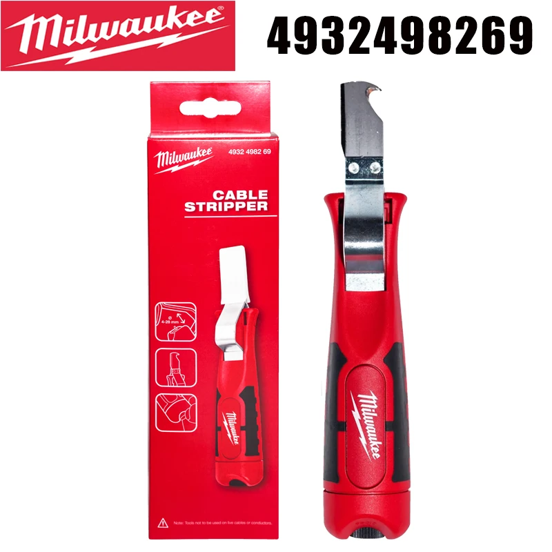 Milwaukee 4932498269 Cable Stripper Heavy Duty Electrician Wire Stripping Tool for Wire Insulation Removal
Milwaukee 4932498269 Cable Stripper Heavy Duty Electrician Wire Stripping Tool for Wire Insulation Removal