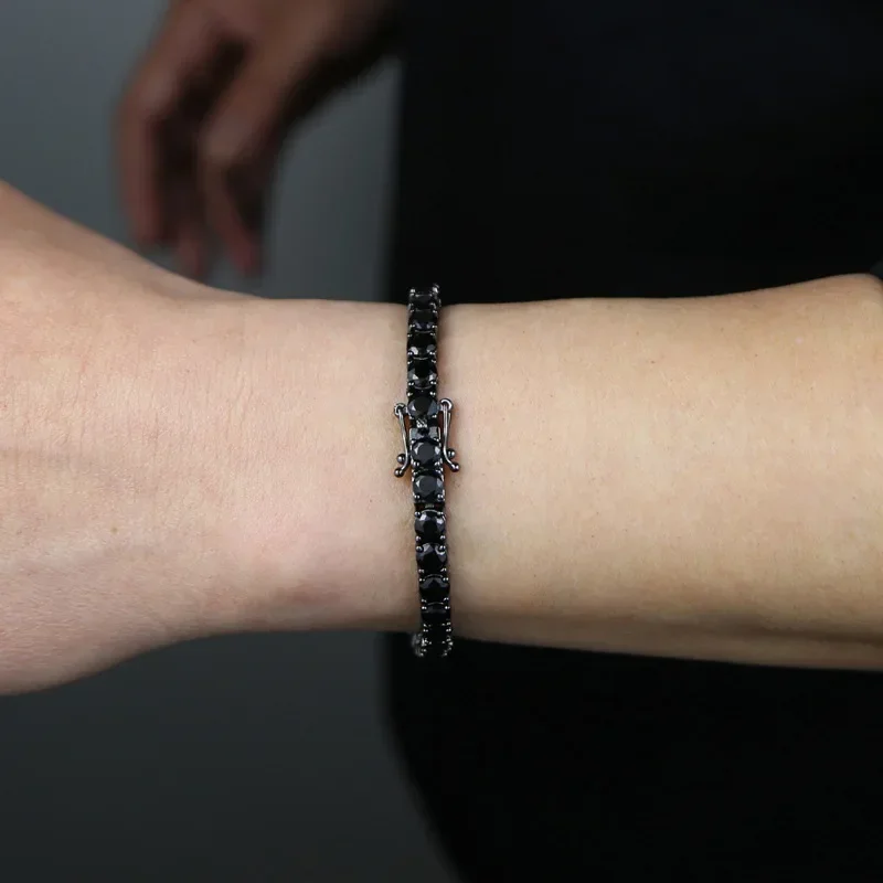 5mm Black AAAA Zirconia Tennis Bracelets Brass Chain bracelet For Men And Women Hip Hop Jewelry
5mm Black AAAA Zirconia Tennis Bracelets Brass Chain bracelet For Men And Women Hip Hop Jewelry