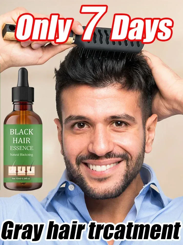 White Hair Care - Grey hair essence Serum White hair treatment essence quickly turns white air into black repairs natural NEW
White Hair Care - Grey hair essence Serum White hair treatment essence quickly turns white air into black repairs natural NEW