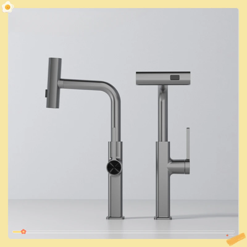 Pull Out Kitchen Sink Mixer Tap 360 Degree Rotatable Basin Faucet Multifunction Stream Sprayer Hot Cold Water Taps
Pull Out Kitchen Sink Mixer Tap 360 Degree Rotatable Basin Faucet Multifunction Stream Sprayer Hot Cold Water Taps