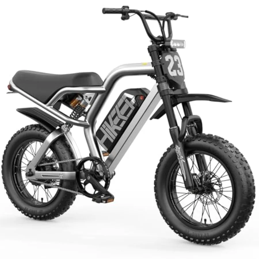 Electric dirt bike for adult off-road use, aluminum alloy frame, black, 3000W peak power, 35MPH top speed, 48V/52V battery opti
Electric dirt bike for adult off-road use, aluminum alloy frame, black, 3000W peak power, 35MPH top speed, 48V/52V battery opti