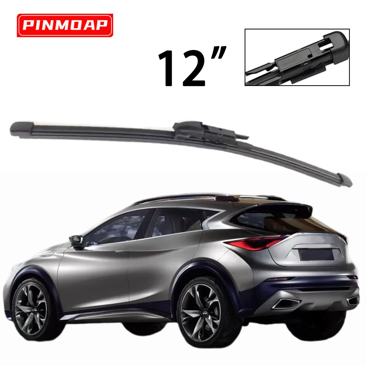 1PC 12"Rear Wiper Blade Applicable For Infiniti Q30 QX30 2015-2022 Year's Windshield Windscreen Rear Wiper Blade Car Accessories
1PC 12"Rear Wiper Blade Applicable For Infiniti Q30 QX30 2015-2022 Year's Windshield Windscreen Rear Wiper Blade Car Accessories
