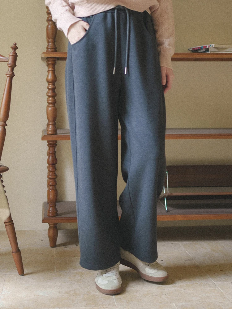 Thickened Warmth MarchNoon Acetate Cashmere Drawstring Wide Leg Long Pants Casual Trousers Versatile Beige Slimming Effect
Thickened Warmth MarchNoon Acetate Cashmere Drawstring Wide Leg Long Pants Casual Trousers Versatile Beige Slimming Effect
