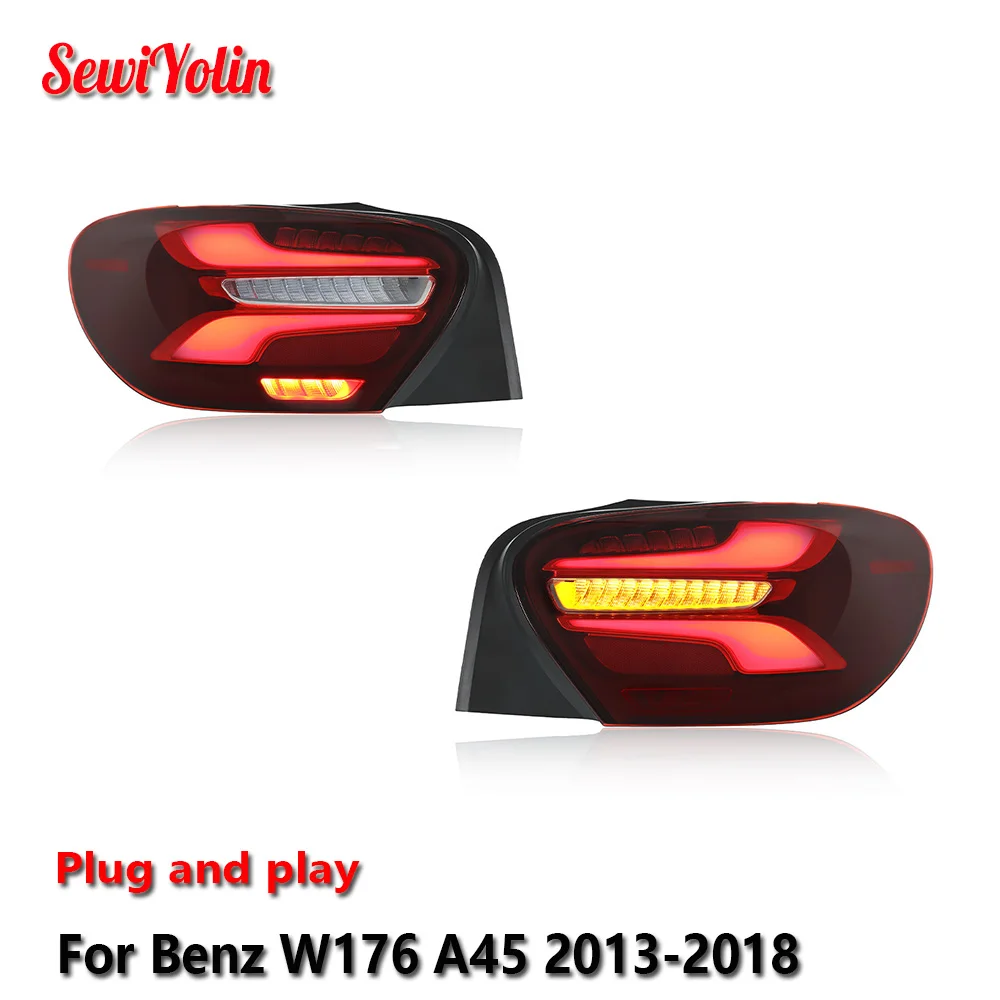 Factory direct sale Taillights For Mercedes Benz A Class W176 A180 A200 AMG A45 2013-2018 Upgrade and Retrofit Rear lights
Factory direct sale Taillights For Mercedes Benz A Class W176 A180 A200 AMG A45 2013-2018 Upgrade and Retrofit Rear lights