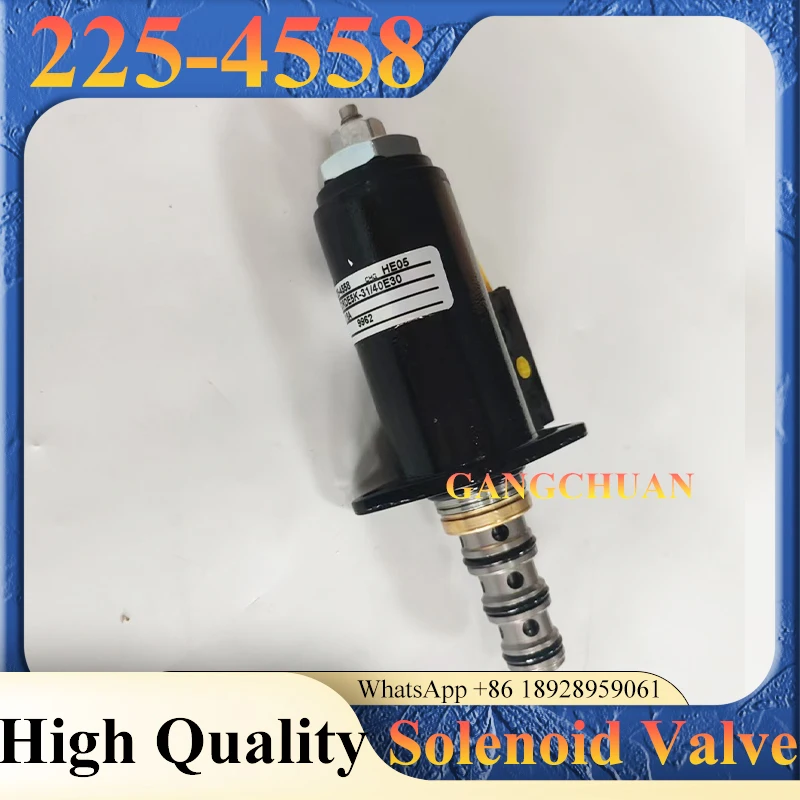 Engine Rotary Solenoid Valve 2254558 225-4558 KDRDE5K-31/40E30-116A for E320B E320C E320D E330 E325B
Engine Rotary Solenoid Valve 2254558 225-4558 KDRDE5K-31/40E30-116A for E320B E320C E320D E330 E325B