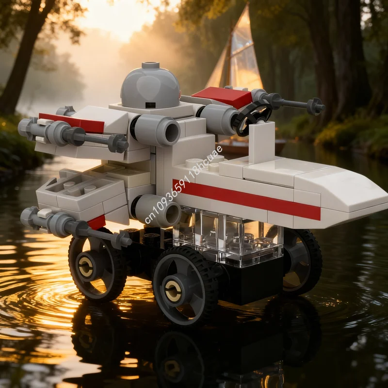 102pcs MOC X Wing Soapbox Racer Star Battle Model Building Blocks Festival Gift Assemble Construction DIY Creative Toys Idea
102pcs MOC X Wing Soapbox Racer Star Battle Model Building Blocks Festival Gift Assemble Construction DIY Creative Toys Idea