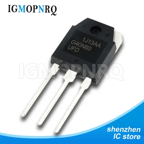 5PCS/LOT SGH40N60UFD G40N60UFD G40N60 40N60 TO-3P 40A 600V