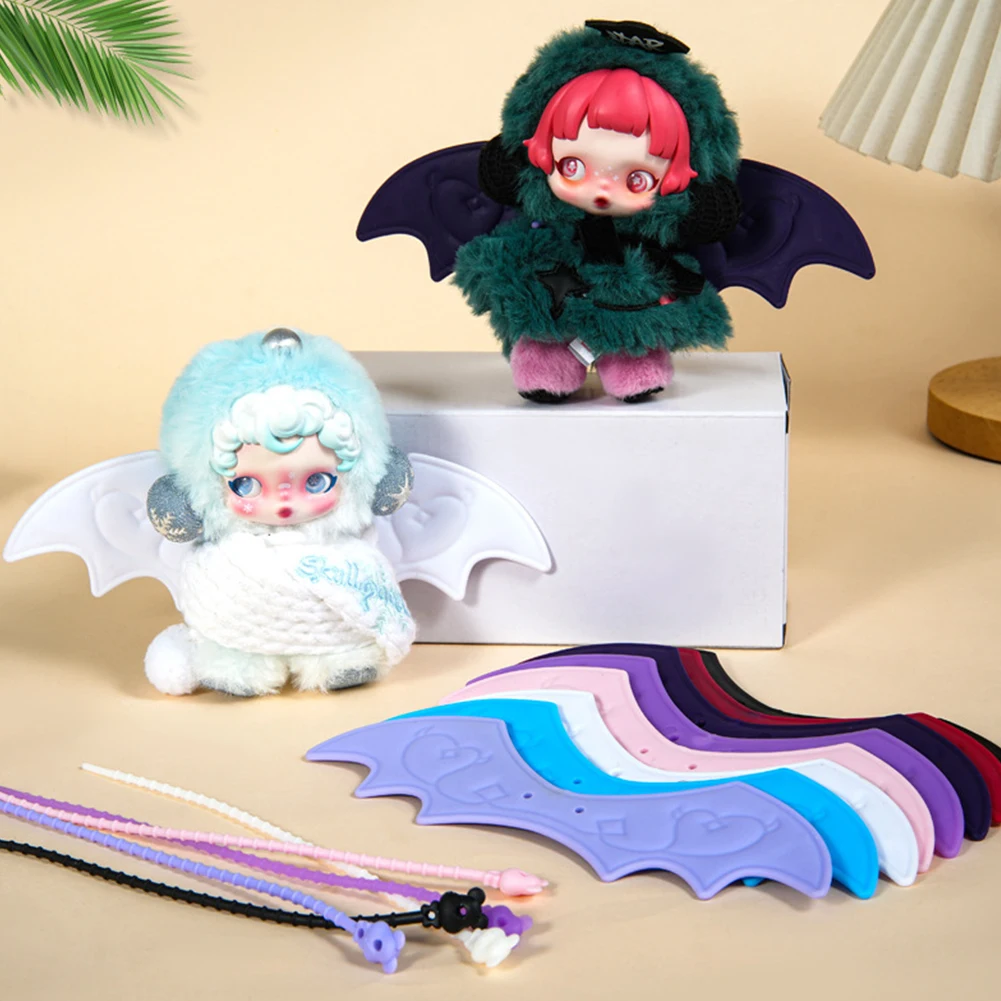 Для Labubu Demon крылья летучей мыши темные готические аксессуары «сделай сам» крылья дьявола для Labubu аксессуары для украшения Хэллоуина
Для Labubu Demon крылья летучей мыши темные готические аксессуары «сделай сам» крылья дьявола для Labubu аксессуары для украшения Хэллоуина