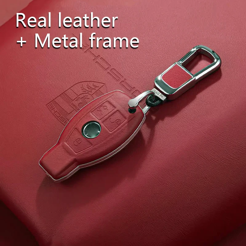 Leather Car Key Case Cover For Mercedes-Benz A C E S G Class GLC CLE CLA GLB GLS W177 W205 W213 W222 X167 AMG Holder Shell
Leather Car Key Case Cover For Mercedes-Benz A C E S G Class GLC CLE CLA GLB GLS W177 W205 W213 W222 X167 AMG Holder Shell