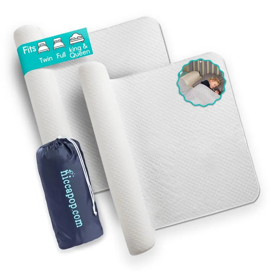 2Pack Inflatable Bed Rail for Toddlers Portable, Blowup Bed Bumper for King, Queen, Full, with NonSlip MachineWashable Cover Tra
2Pack Inflatable Bed Rail for Toddlers Portable, Blowup Bed Bumper for King, Queen, Full, with NonSlip MachineWashable Cover Tra