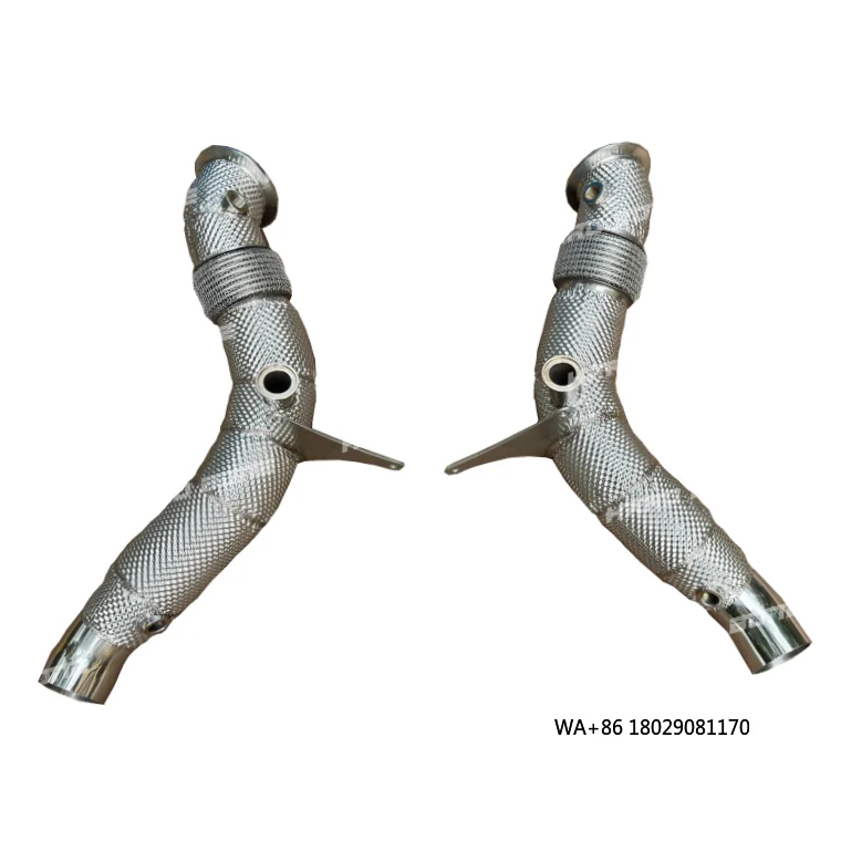 High Performance Stainless Steel Exhaust Downpipe for F8 Spider with Mini Cat Downpipes
High Performance Stainless Steel Exhaust Downpipe for F8 Spider with Mini Cat Downpipes
