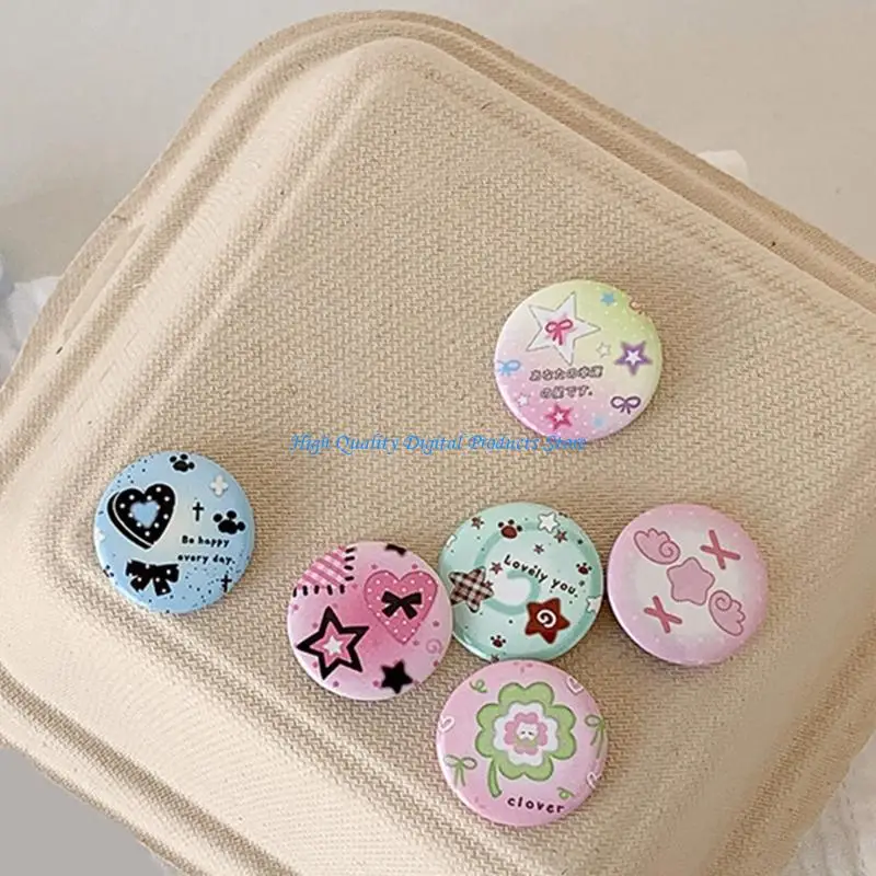 U2JE 6Pcs Cartoon Metal Enamel Pins For Backpacks Hat School Bag Clothing
U2JE 6Pcs Cartoon Metal Enamel Pins For Backpacks Hat School Bag Clothing