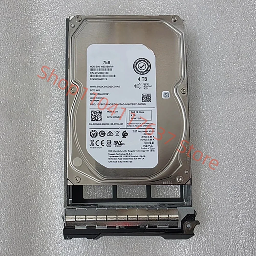 ST4000NM017A SAS server hard disk 0KRM6X
ST4000NM017A SAS server hard disk 0KRM6X