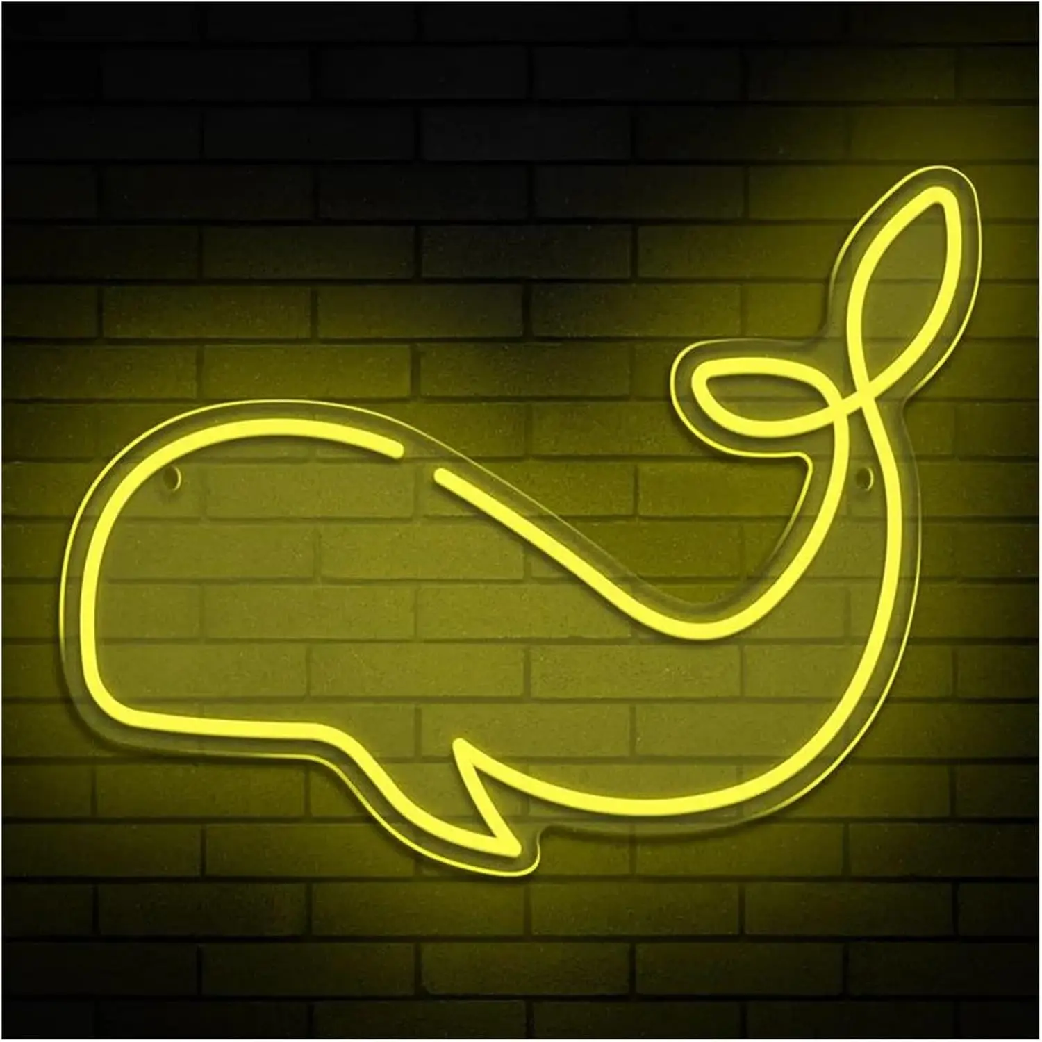 Acrylic Animal Art Neon Signs Cute Whale LED Neon Light Sign Dimmable USB for Home Bedroom Party Aquarium Game Room Wall Decor
Acrylic Animal Art Neon Signs Cute Whale LED Neon Light Sign Dimmable USB for Home Bedroom Party Aquarium Game Room Wall Decor