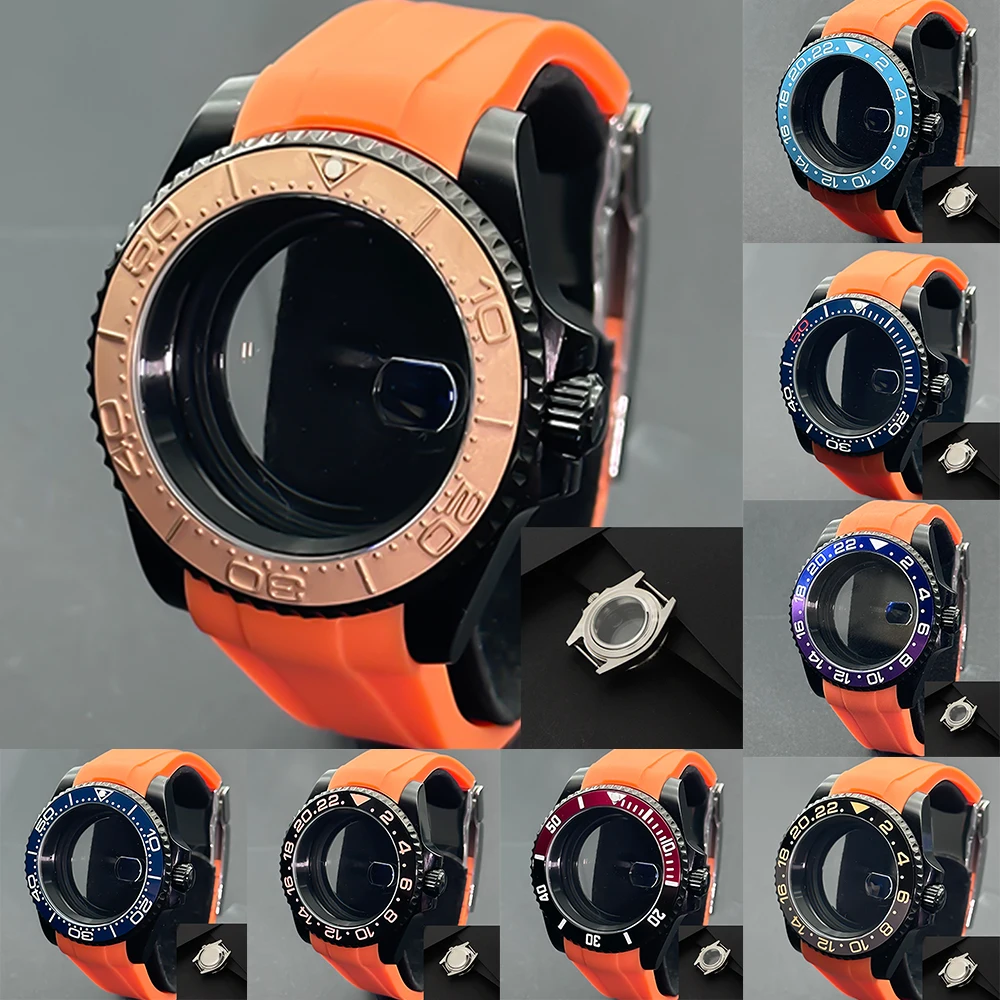 Unidirectional Bezel 40mm NH34/35/36 Watch PVD Case Rubber Strap 28.5mm Dial Waterproof Oyster Bracelet Submarine No Date
Unidirectional Bezel 40mm NH34/35/36 Watch PVD Case Rubber Strap 28.5mm Dial Waterproof Oyster Bracelet Submarine No Date