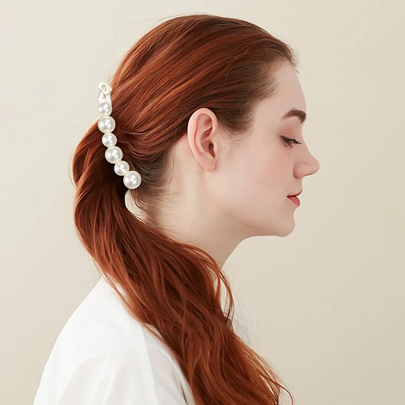 Pearl Clip Bridal Claw Clips Barrettes French Pins Vintage Comb Banana Ponytail Pearl Clincher Combs Hair Accessories Styling
Pearl Clip Bridal Claw Clips Barrettes French Pins Vintage Comb Banana Ponytail Pearl Clincher Combs Hair Accessories Styling