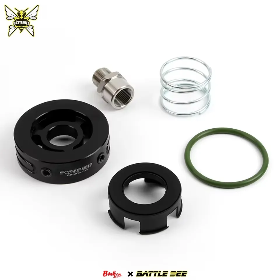 BATTLE BEE Oil Cooler Engine Car Gauge Oil Temp Pressure Sensor Adapter Aluminum Alloy For Volkswagen Audi EA111 BB-UOA-017
BATTLE BEE Oil Cooler Engine Car Gauge Oil Temp Pressure Sensor Adapter Aluminum Alloy For Volkswagen Audi EA111 BB-UOA-017