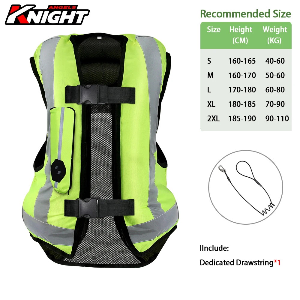 Мотоциклетная куртка-жилет с подушкой безопасности, защитная куртка для мотокросса, гоночная куртка с подушкой безопасности, сертифицированная CE, светоотражающая куртка-жилет
Мотоциклетная куртка-жилет с подушкой безопасности, защитная куртка для мотокросса, гоночная куртка с подушкой безопасности, сертифицированная CE, светоотражающая куртка-жилет