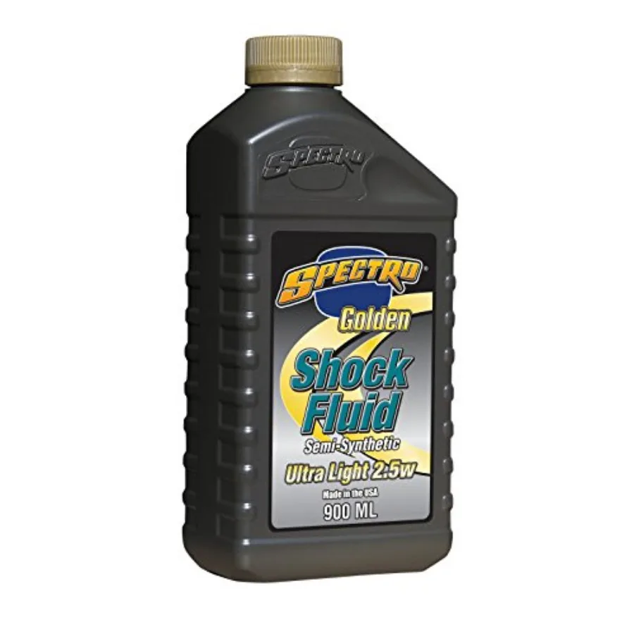 Spectro 310268 Синтетическая смесь Golden Shock Fluid мощностью 2,5 Вт, 900 мл для высокопроизводительной защиты двигателя и плавной работы в области тяжелых условий эксплуатации 
Spectro 310268 Синтетическая смесь Golden Shock Fluid мощностью 2,5 Вт, 900 мл для высокопроизводительной защиты двигателя и плавной работы в области тяжелых условий эксплуатации