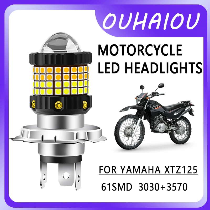 FOR YAMAHA XTZ125 Motorcycle led headlight headlight H4 yellow white dual color motorcycle headlight 12-80v
FOR YAMAHA XTZ125 Motorcycle led headlight headlight H4 yellow white dual color motorcycle headlight 12-80v