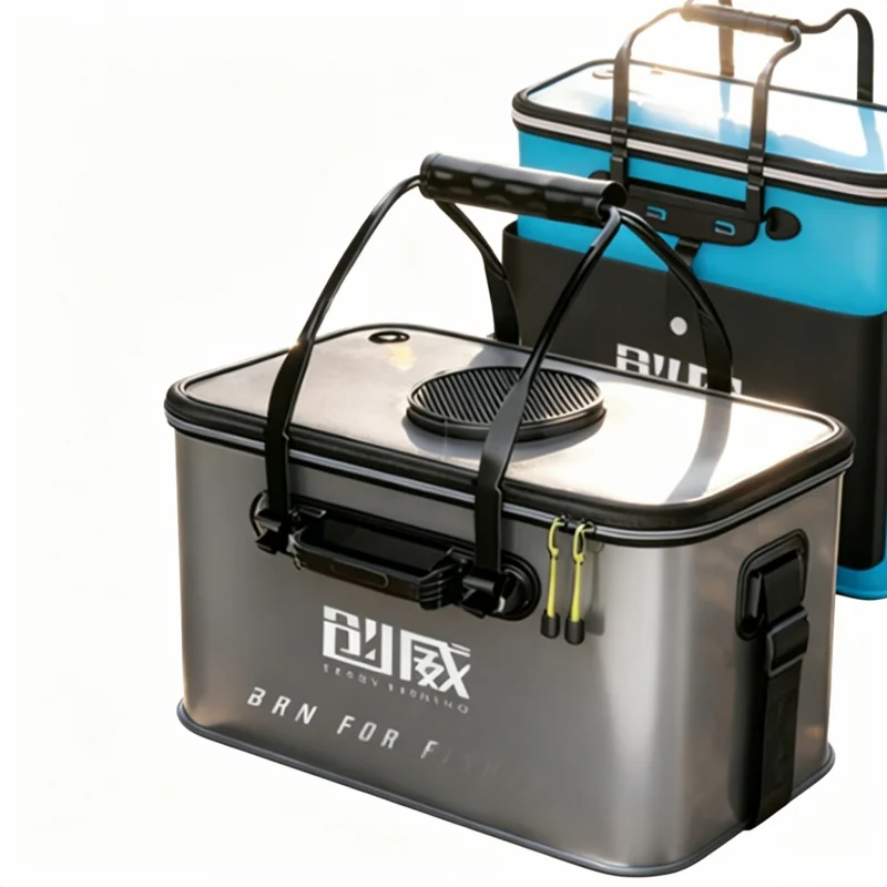 TRUVEX EVA Multifunctional Foldable Thickened Waterproof Portable Fishing Tackle Outdoor Bait Container Live Fish Bucket
TRUVEX EVA Multifunctional Foldable Thickened Waterproof Portable Fishing Tackle Outdoor Bait Container Live Fish Bucket