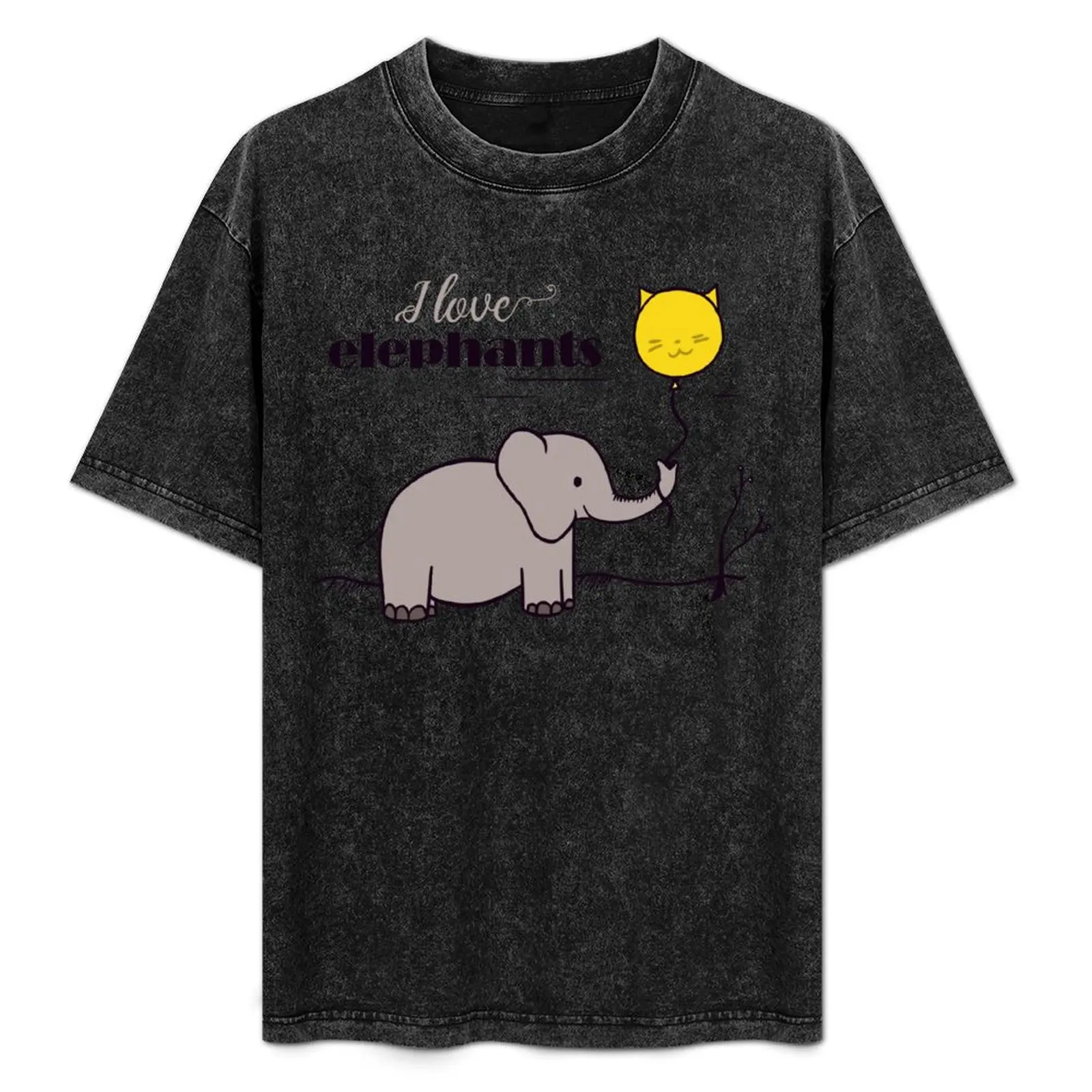 I love elephants T-Shirt Big and Tall Solid Color T-Shirt
I love elephants T-Shirt Big and Tall Solid Color T-Shirt