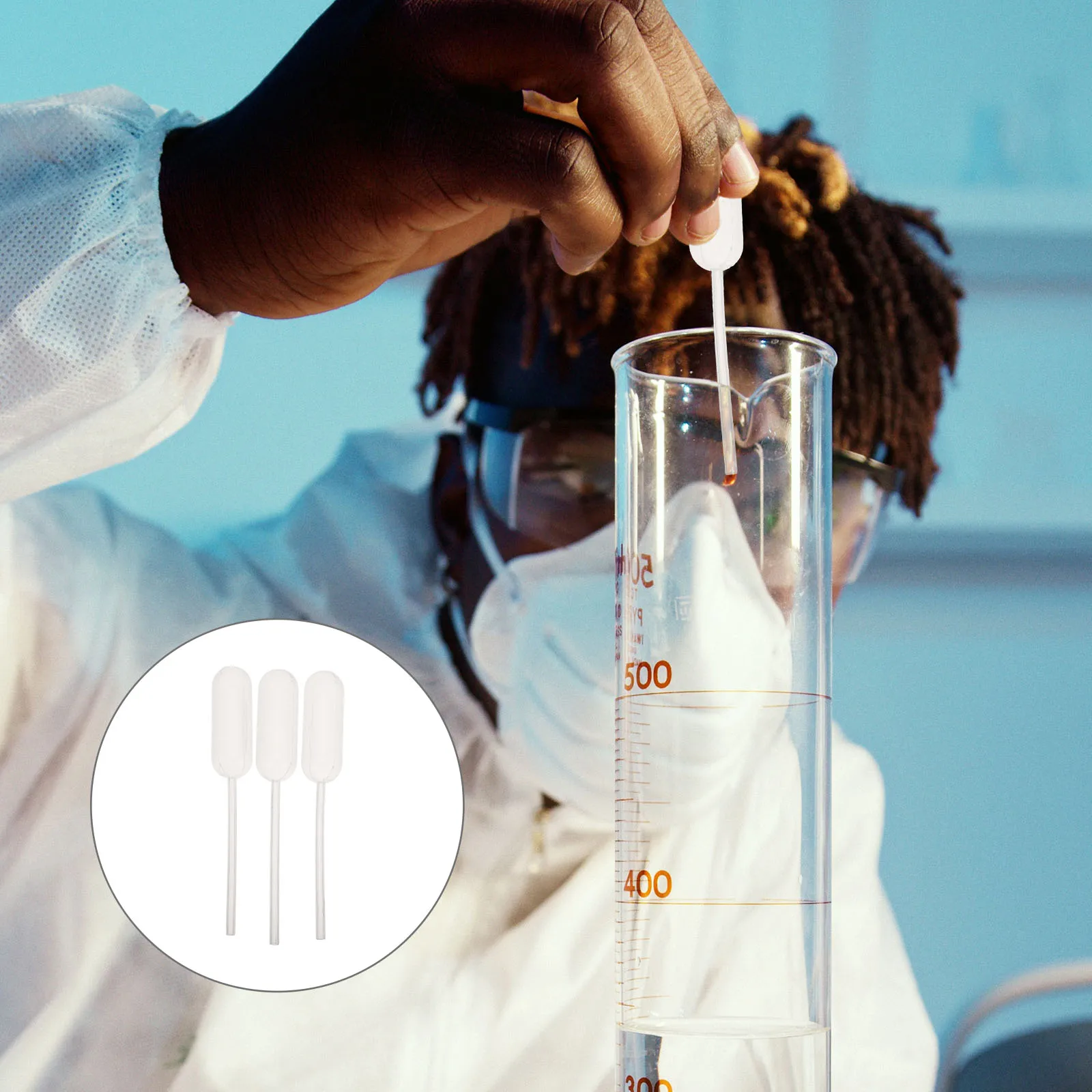 100 Pcs Plastic Dropper Droppers Transfer Pipettes Essential Oil Liquid Chemistry for Oils Laboratory
100 Pcs Plastic Dropper Droppers Transfer Pipettes Essential Oil Liquid Chemistry for Oils Laboratory