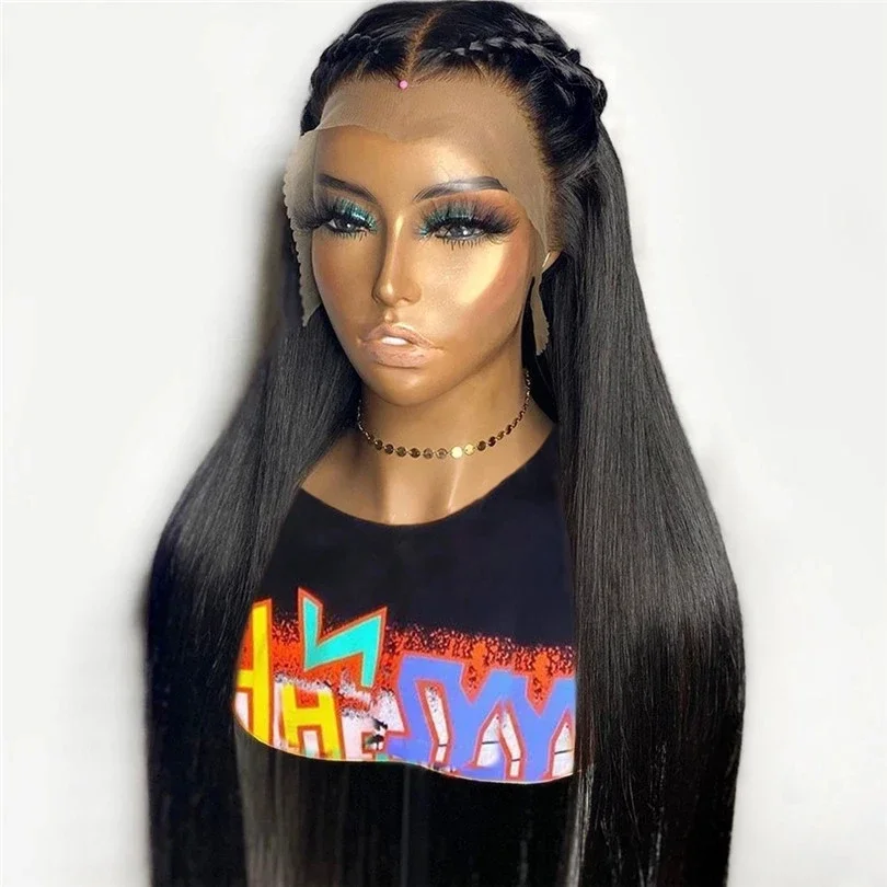 Natural Black 26Inch 180Density Preplucked Glueless Silky Straight Lace Front Wig For Women BabyHair Heat Resistant Daily
Natural Black 26Inch 180Density Preplucked Glueless Silky Straight Lace Front Wig For Women BabyHair Heat Resistant Daily