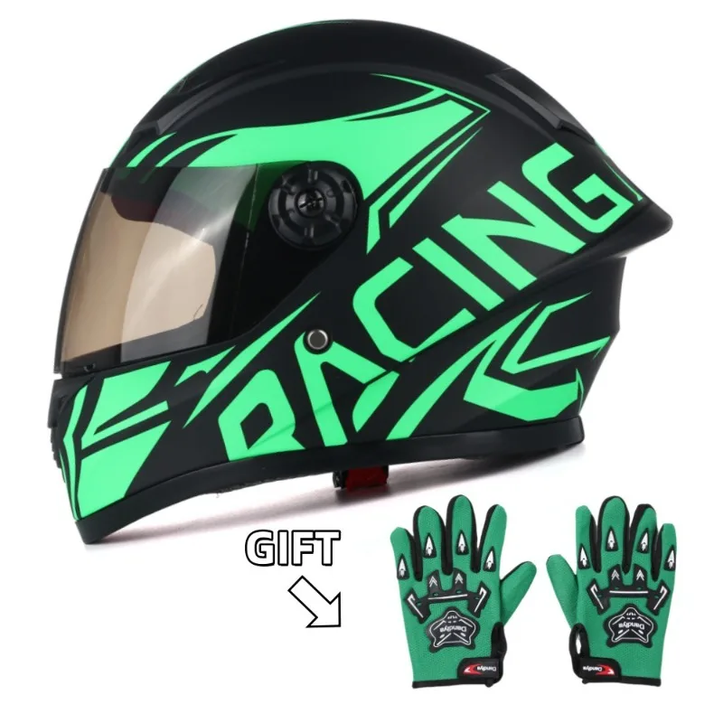 New Children's Motorcycle Cooling Children's Full Helmet Safety Helmet Four Seasons Certified Children's Helmet Free Gloves
New Children's Motorcycle Cooling Children's Full Helmet Safety Helmet Four Seasons Certified Children's Helmet Free Gloves