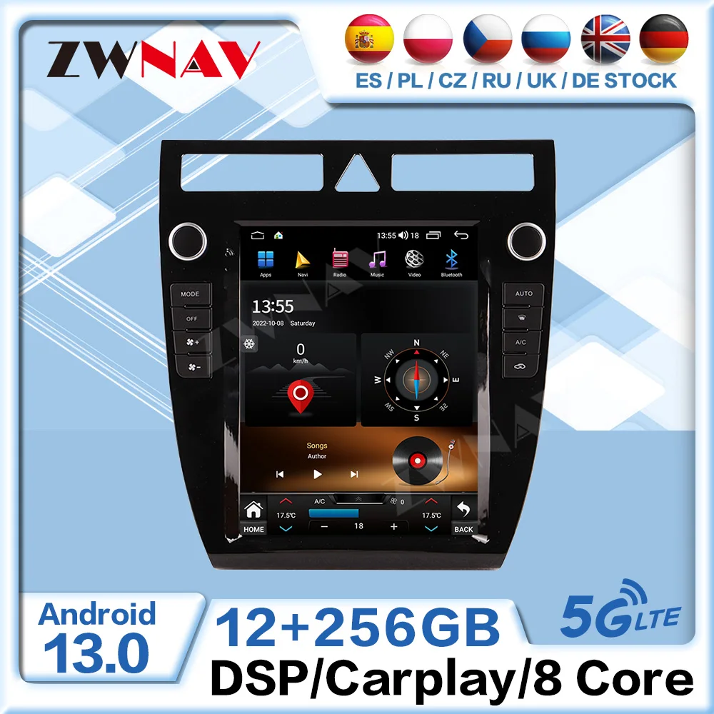 Для Audi A6 1999 2000 2001 2002 Android 2003 Автомобильный мультимедийный Радио Аудио плеер GPS навигатор Carplay автомобильное стерео головное устройство DSP
Для Audi A6 1999 2000 2001 2002 Android 2003 Автомобильный мультимедийный Радио Аудио плеер GPS навигатор Carplay автомобильное стерео головное устройство DSP
