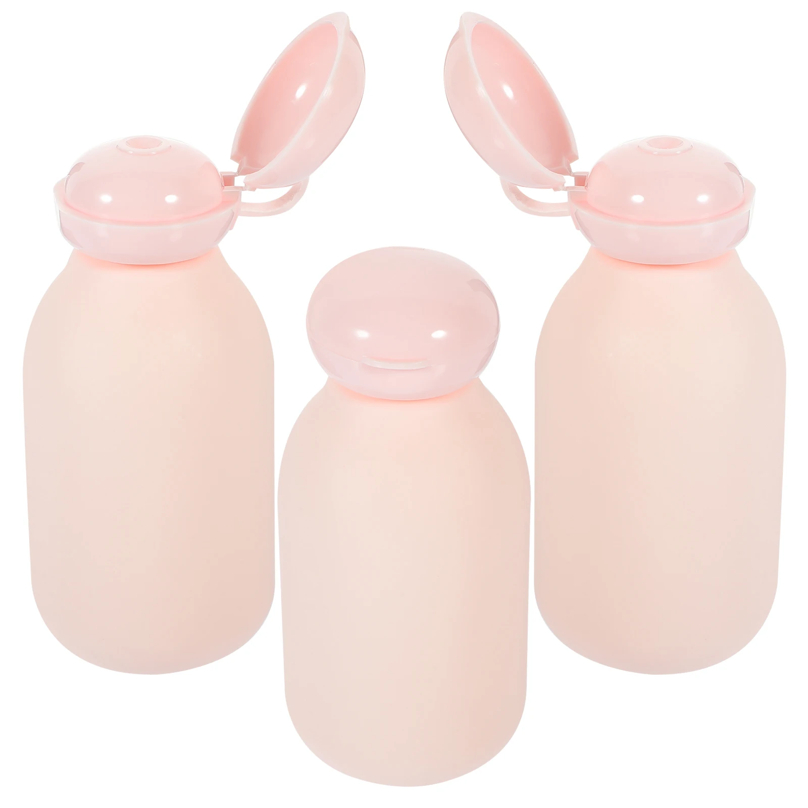 3 Pcs 100ml Flip Top Squeeze Bottles Travel Toiletries Shampoo Containers Pink Soft Leakproof Easy Dispensing Cute Color
3 Pcs 100ml Flip Top Squeeze Bottles Travel Toiletries Shampoo Containers Pink Soft Leakproof Easy Dispensing Cute Color