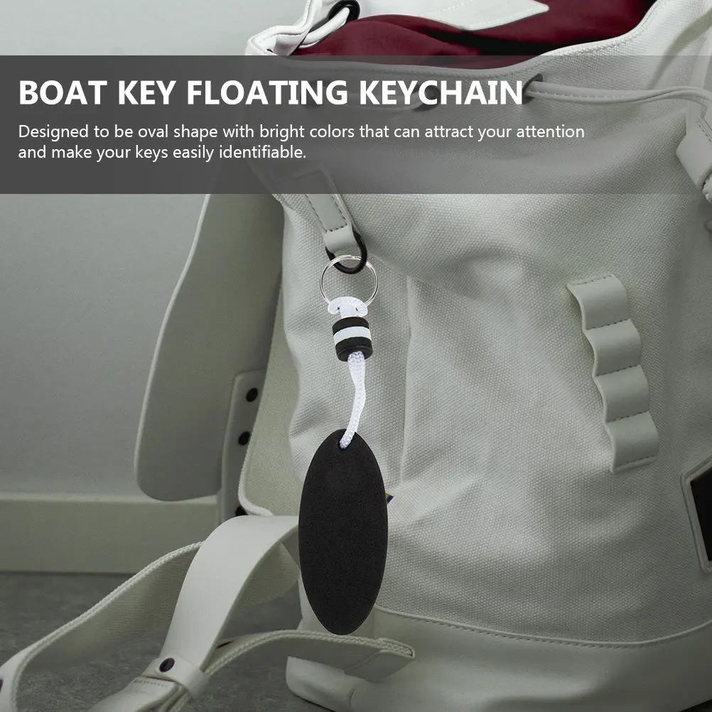 6Pcs Eva Floating Key Rings Oval Shape Bright Color Keychain Water Sports Boating Kayaking Fishing Accessories
6Pcs Eva Floating Key Rings Oval Shape Bright Color Keychain Water Sports Boating Kayaking Fishing Accessories