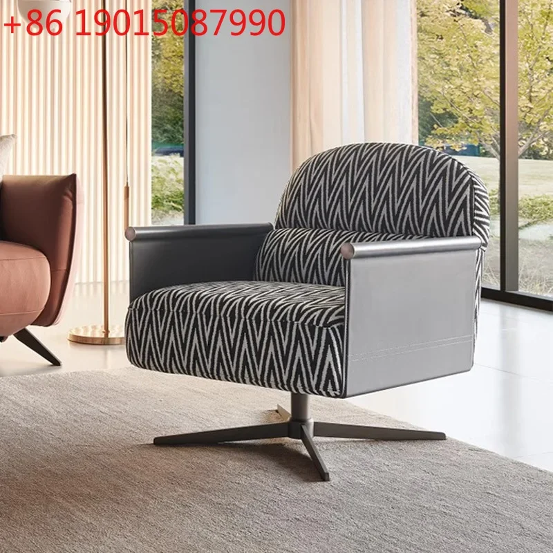 Italian single rotating sofa chair imported cotton and linen living room minimalist designer light luxury leisure chair
Italian single rotating sofa chair imported cotton and linen living room minimalist designer light luxury leisure chair