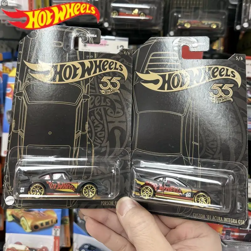 Hot Wheels 50th Anniversary Black & Gold Set Of 6 Die-Cast Cars Rodger Dodger 68 Dodge Dart 1/64 Diecast Model Cars Boy Toys
Hot Wheels 50th Anniversary Black & Gold Set Of 6 Die-Cast Cars Rodger Dodger 68 Dodge Dart 1/64 Diecast Model Cars Boy Toys