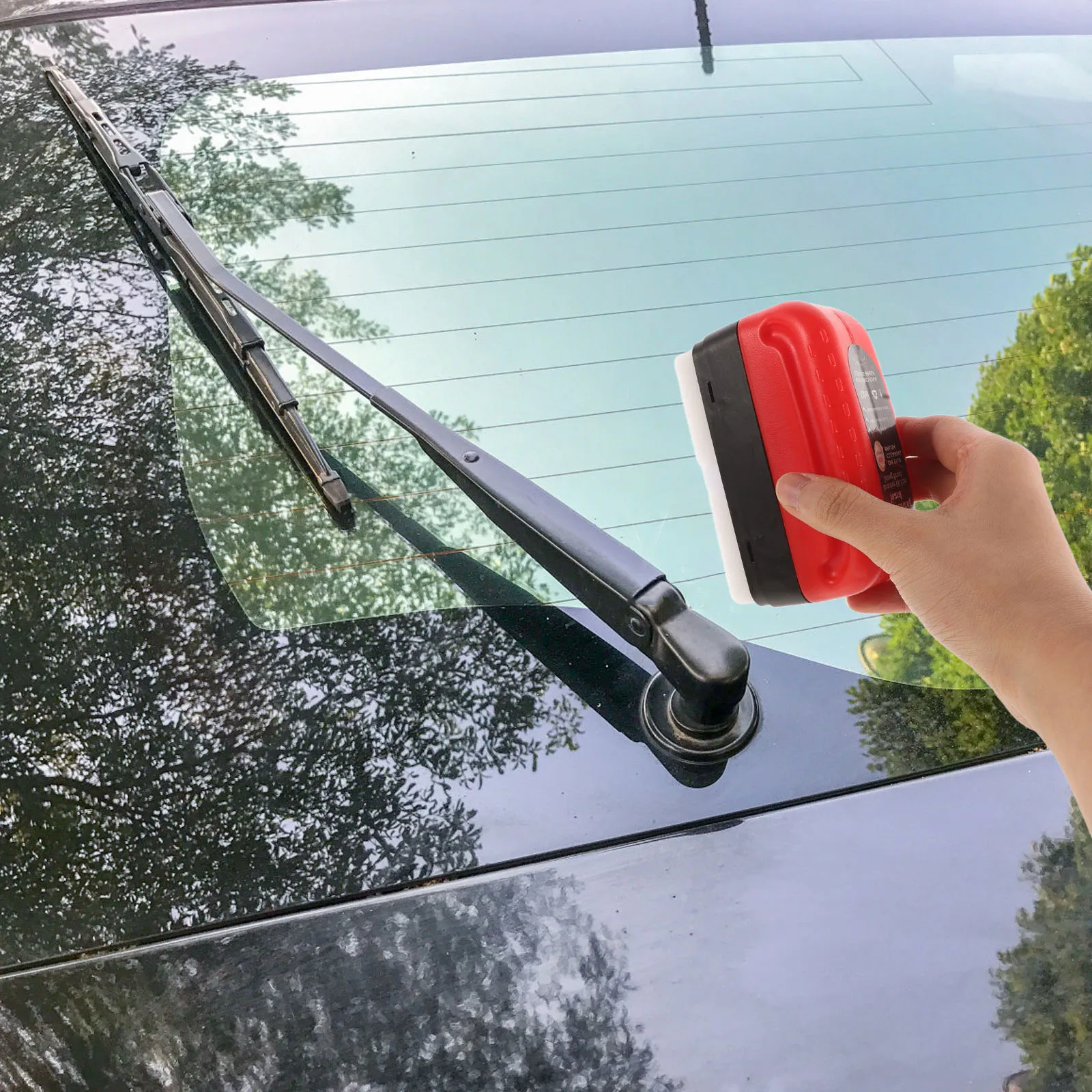 Universal Car Glass Film Remover Windshield Cleaner Tool Oil Film Brush For Windows Mirrors Auto Vehicle Supplies Red
Universal Car Glass Film Remover Windshield Cleaner Tool Oil Film Brush For Windows Mirrors Auto Vehicle Supplies Red