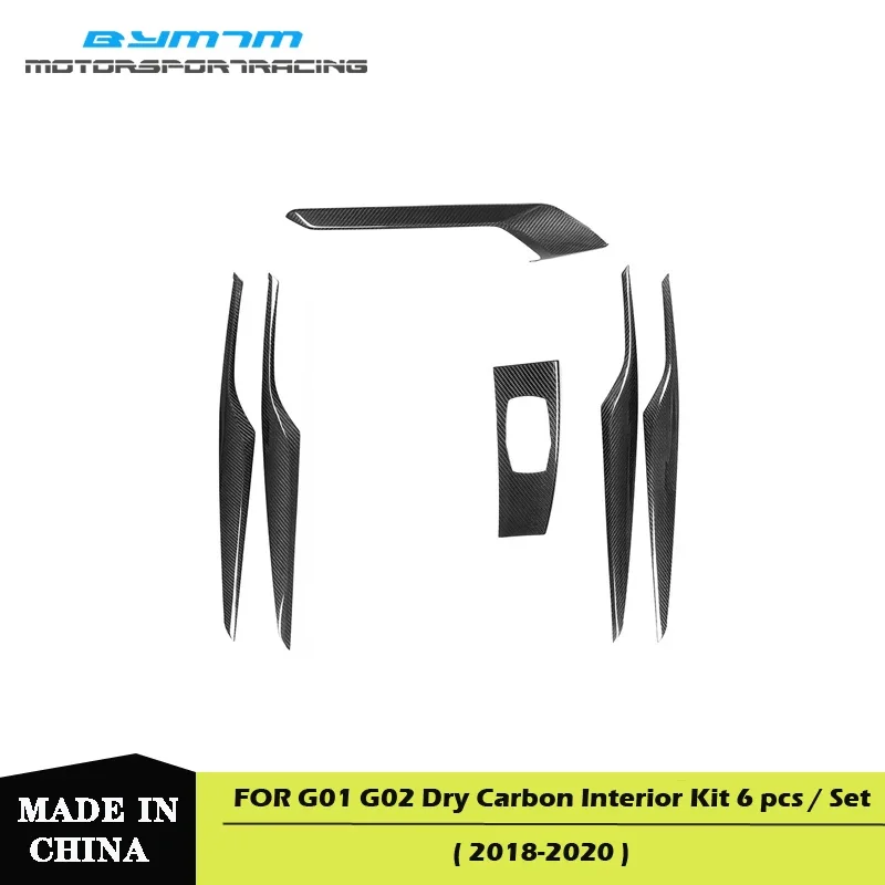 Dry Carbon fiber Car interior decoration panel Auto parts For BMW X3 X4 Series G01 G02
Dry Carbon fiber Car interior decoration panel Auto parts For BMW X3 X4 Series G01 G02