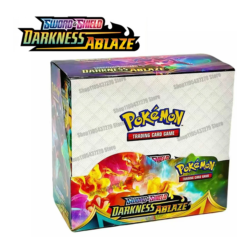 Pokemon 360Pcs TCG SWORD&SHIELD DARKNESS ABLAZE Full Series Booster Bundle English Edition Trading Cards Anime Collection Card
Pokemon 360Pcs TCG SWORD&SHIELD DARKNESS ABLAZE Full Series Booster Bundle English Edition Trading Cards Anime Collection Card