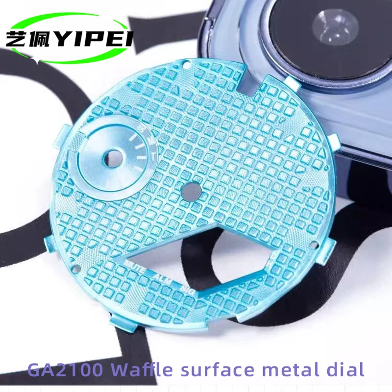 Watch accessories for G-Shock GA-2100 Mod parts waffle surface metal face dial copper watch surface GA2110 2100 Casioak 12 color
Watch accessories for G-Shock GA-2100 Mod parts waffle surface metal face dial copper watch surface GA2110 2100 Casioak 12 color